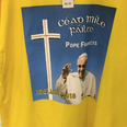 You can now get yourself a T-shirt with Pope Francis’s face on it ahead of his Ireland visit
