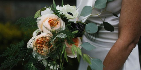 This wedding florist will deliver anywhere in Dublin for a flat-rate at just one week’s notice