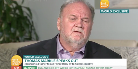 Thomas Markle has FINALLY admitted to a pretty massive lie