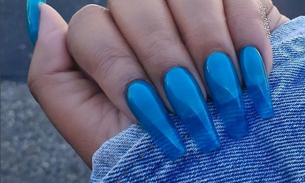 LV Louis Vuitton Nails, LV Nail designs, High Fashion, Matte Acrylic Nails