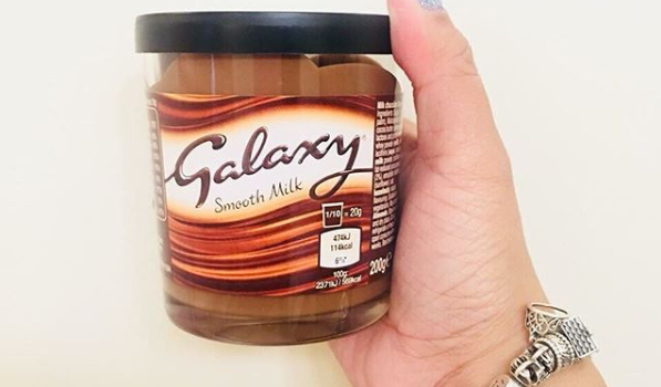 galaxy chocolate spread