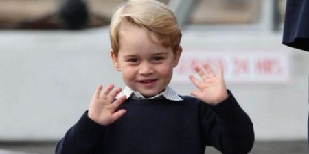 Kensington Palace release a picture of Prince George for his birthday and he’s just a DOTE
