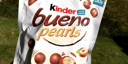 Kinder Bueno Pearls are here, and they look absolutely DIVINE