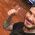 Fans have noticed the most adorable thing about David Beckham’s throwback snap