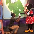 Someone proposed to Minnie Mouse, and Mickey was pretty PISSED