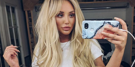 Charlotte Crosby just got a VERY risqué tattoo on her neck
