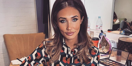 Megan McKenna has dyed her hair blonde, and she looks SO different