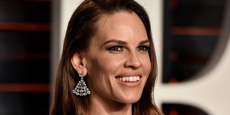 Hilary Swank got married in the middle of the woods and the pictures are STUNNING