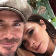 David and Victoria Beckham share intimate kiss in rare snap on holidays