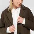 This coat has INSIDE pockets so you never have to carry a handbag again