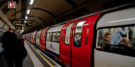 Family-of-three survive falling on tube tracks after ducking under moving train