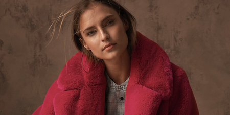 M&S has released an oversized fur coat so you can basically wear a fluffy blanket to work