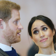 Prince Harry and Meghan Markle bid an emotional farewell at the palace today