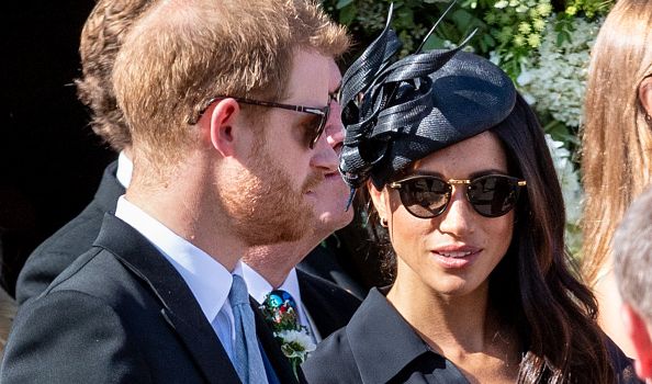 Harry and Meghan had a 'pretty awkward' run-in with Harry's ex last weekend