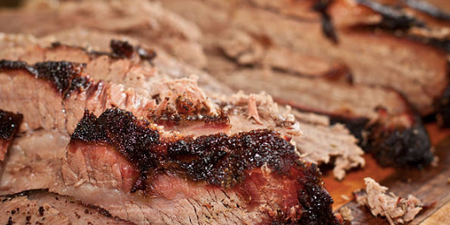 Meat-eaters horrified by photo of vegan smoked brisket and lol, OK