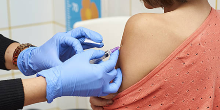 There has been an increase in girls receiving the HPV vaccine