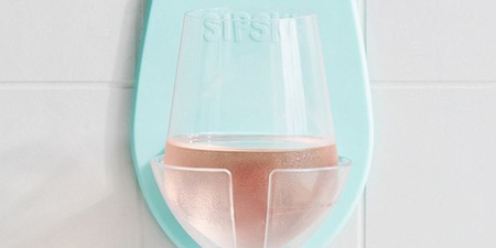Important: Urban Outfitters is selling shower wine holders, so drink up honey
