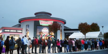 Krispy Kreme has officially opened its first store in Ireland