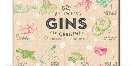 There’s a 2018 GIN Advent calendar, and it will seriously jingle your bells