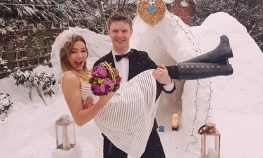 Irish couple who married in an igloo during Storm Emma finally tie the knot