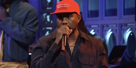 Kanye went on a rambling pro-Trump rant after Saturday Night Live went off air