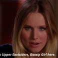 Kristen Bell revisits Gossip Girl and it’s like we’ve gone back in time