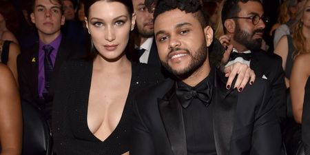 Bella Hadid and The Weeknd shared a super sneaky selfie on Instagram