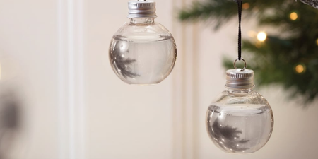 Gin filled Christmas baubles have arrived, and we’ll take 67 of them please
