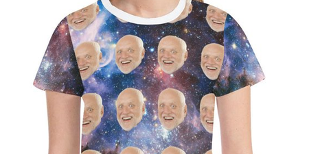 You can now get a t-shirt with your BFF’s face floating on it, and please take our money