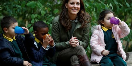 Kate Middleton had the ultimate mum moment when a little girl asked her about photographers