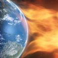 So apparently Earth will be hit by two solar storms this week, and that can’t be good