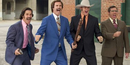 There is an amazing hidden connection to Anchorman in Christian Bale’s new movie