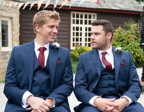 Emmerdale’s Aaron Dingle and Robert Sugden have finally gotten married