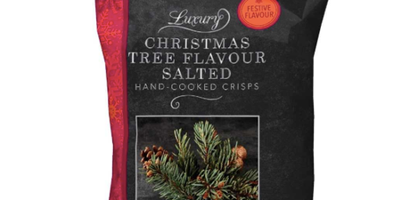 Christmas tree flavoured crisps will be a thing soon and we are very intrigued, indeed