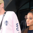 Pete Davidson actually spoke about splitting from Ariana Grande weeks ago and um, awkward
