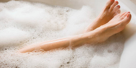Having a bubble bath can significantly improve mental health
