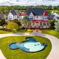 This Disney-inspired mansion has a Mickey Mouse swimming pool, and is currently for sale