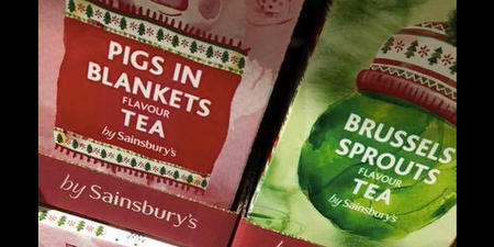 This supermarket is selling ‘sprouts’ and ‘pigs in blankets’ flavoured tea