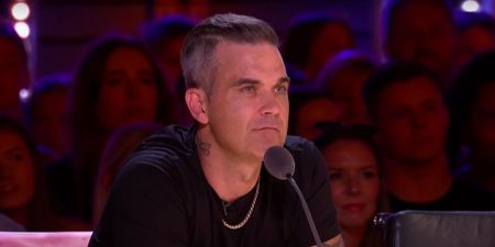 Robbie Williams is going to be replaced on the X Factor this weekend