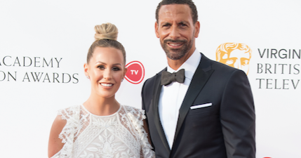 Huge congrats! Rio Ferdinand and Kate Wright are engaged