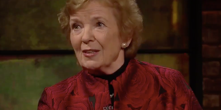 Viewers were loving Mary Robinson on the Late Late Show last night