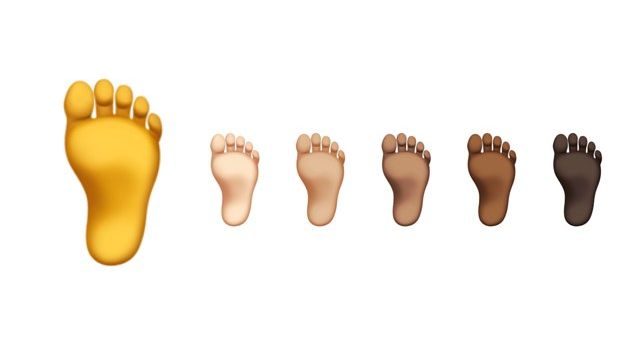 feet emoji