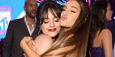 Camila Cabello copied Ariana Grande’s ponytail last night with TERRIBLE results
