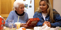 A Cork girl filmed her granny’s reaction to trying fast food for the first time and it’s GOLDEN