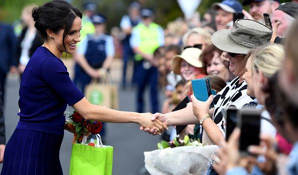Meghan actually visited New Zealand a few years back - and the photos couldn't be more different