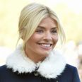 Holly Willoughby wore the most STUNNING €84 green sequin skirt from warehouse this morning