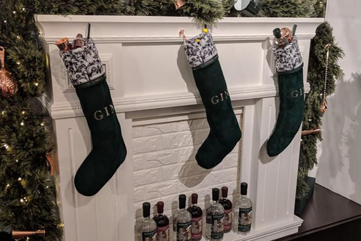 christmas gin shop