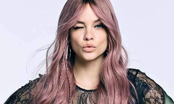 Smokey pink hair is a big trend right now and we think it's SO cool