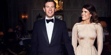 Zac Posen just shared a never-before-seen picture of Princess Eugenie’s reception dress