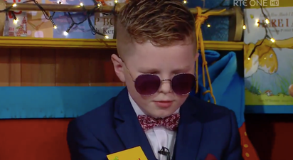 Michael meeting his hero Davy Fitz was one of the Toy Show’s most heartwarming moments